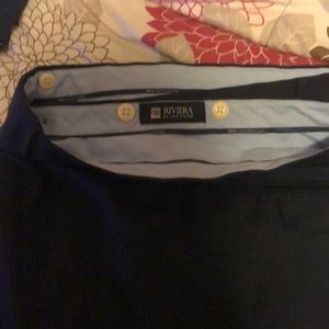 Jack Victor Riviera Navy Blue Dress Pants